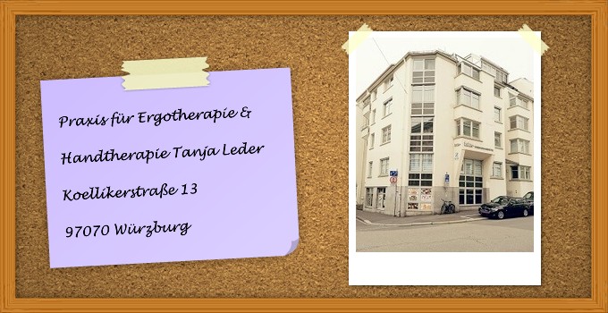 Pinnwand: Lageplan, Würzburg